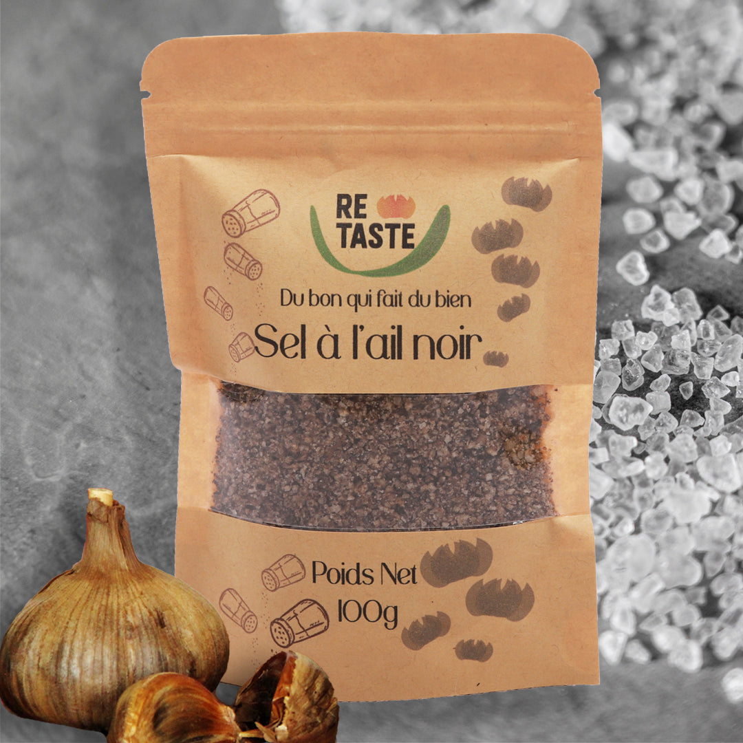sel à l'ail noir - artisanat Tunisien fait main | ILEYCOM