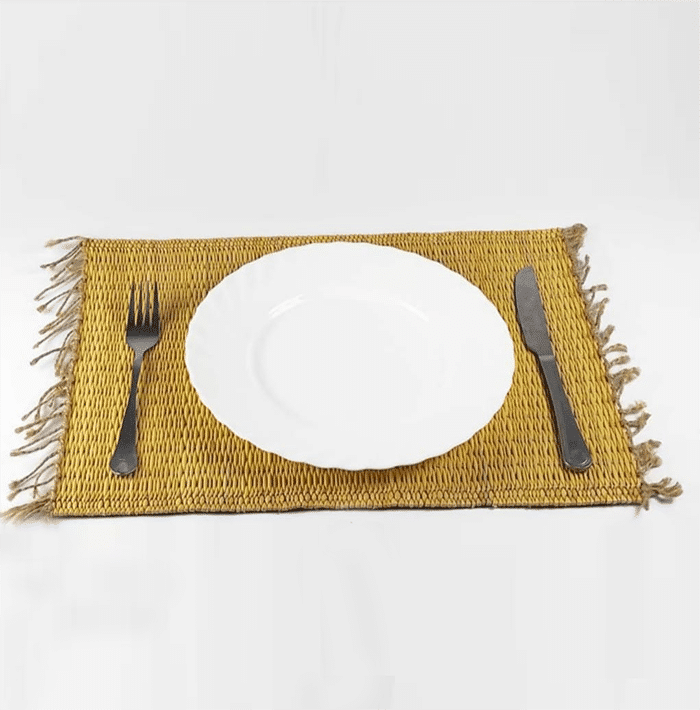 Sous-plat en jonc fait main