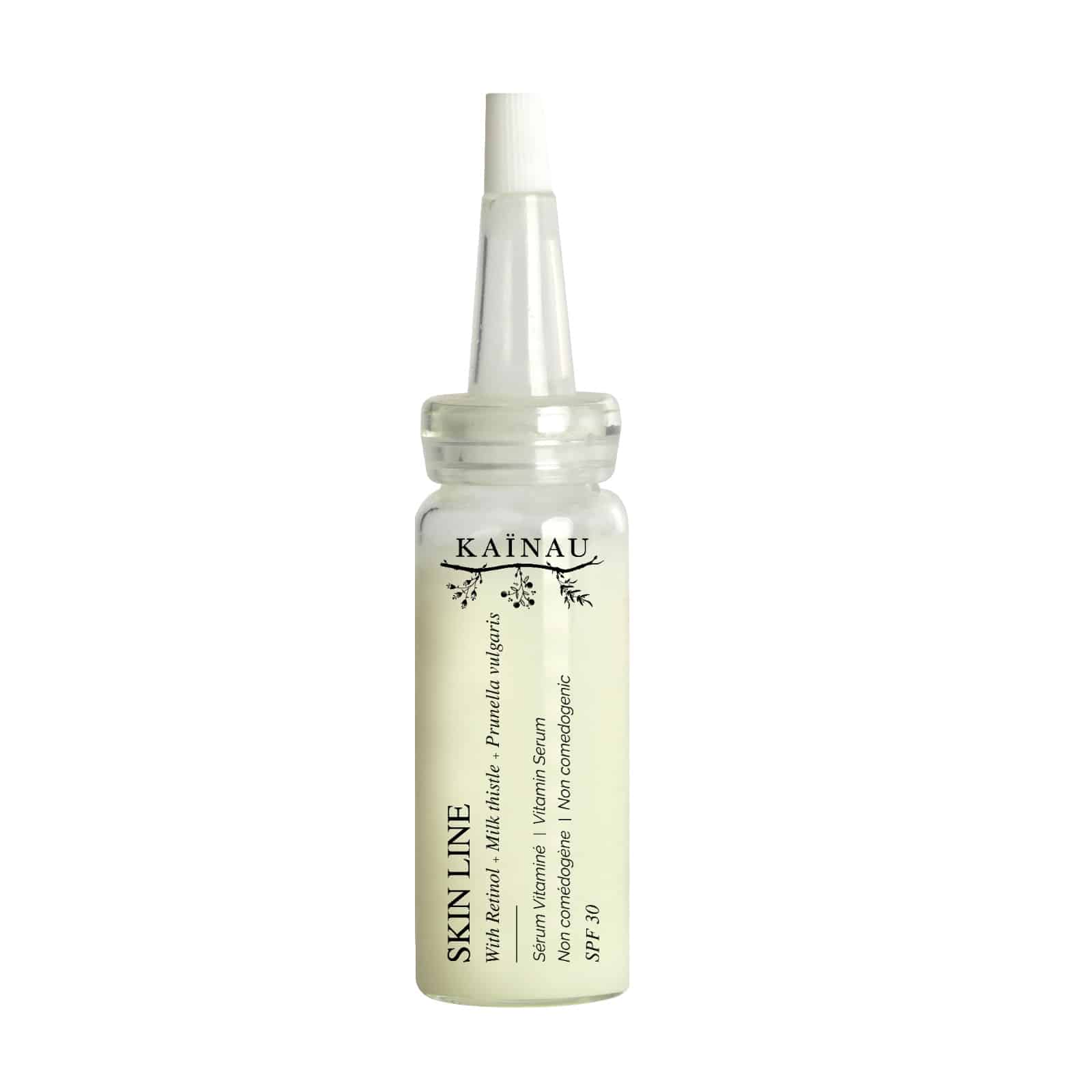 SKIN LINE : Sérum à la vitamine A & Milk Thistle - artisanat Tunisien fait main | ILEYCOM