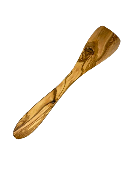 Ustensiles de cuisine en bois d'olivier Artisanal (Pince, couverts, spatules, ravier)