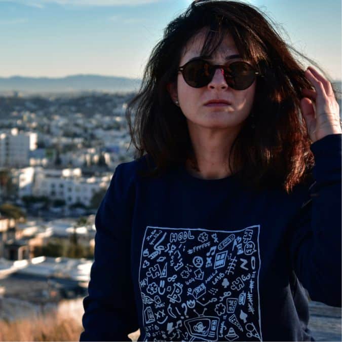 Sweatshirt Unisexe En Édition Limité Avec Sérigraphie Récap - artisanat Tunisien fait main | ILEYCOM