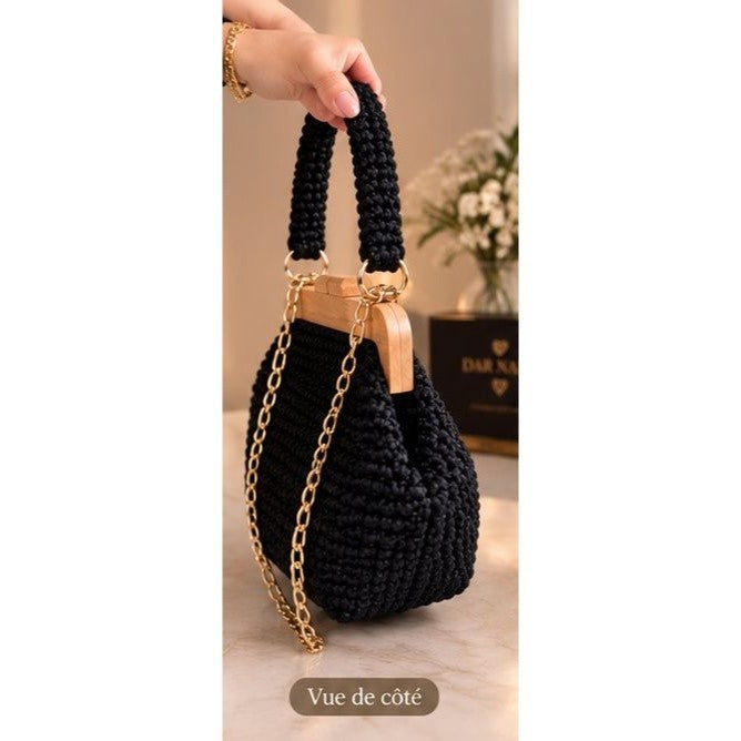Sac en crochet Amel l'élégance artisanale pour chaque occasion