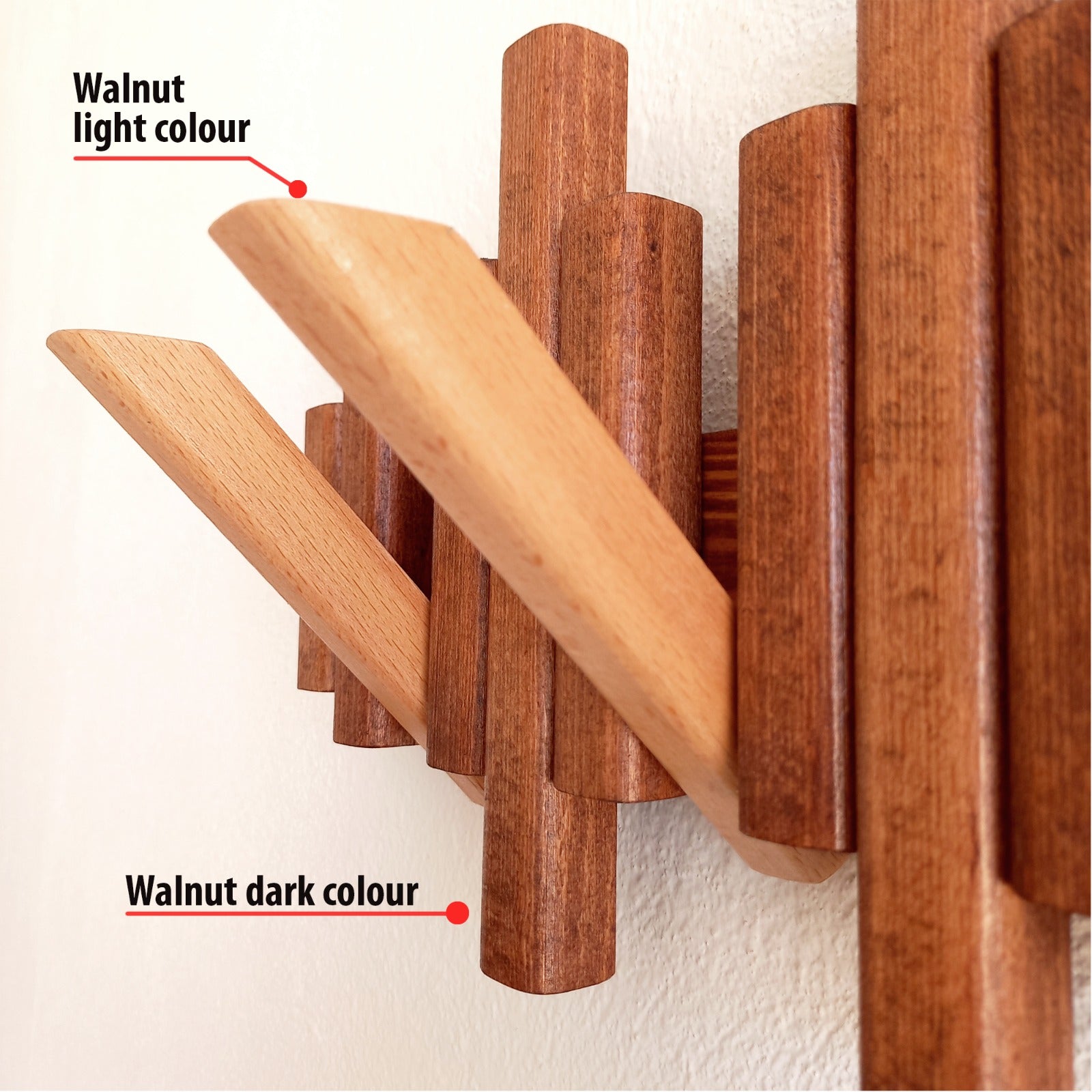 portemanteaux en bois haut de gamme pour un intérieur chaleureux