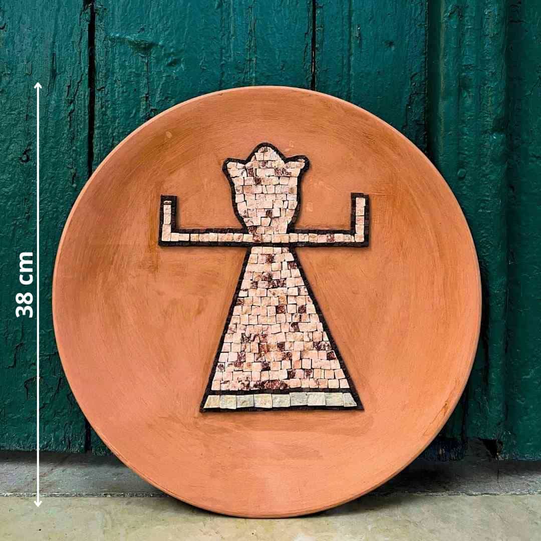 Object Décoratif en Mosaïque "Tanit'' 100% fait-main en Tunisie