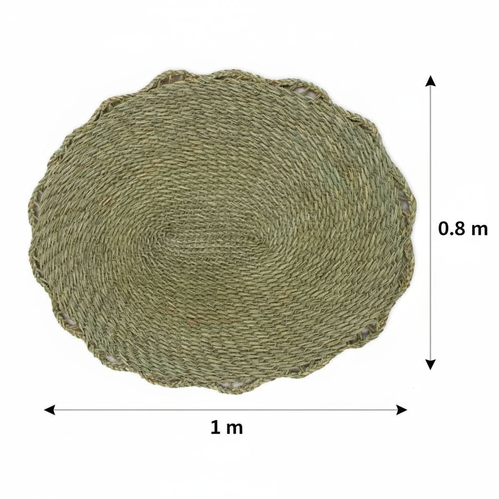 Tapis ovale haut de gamme 1m x 0 80 pour un intérieur élégant