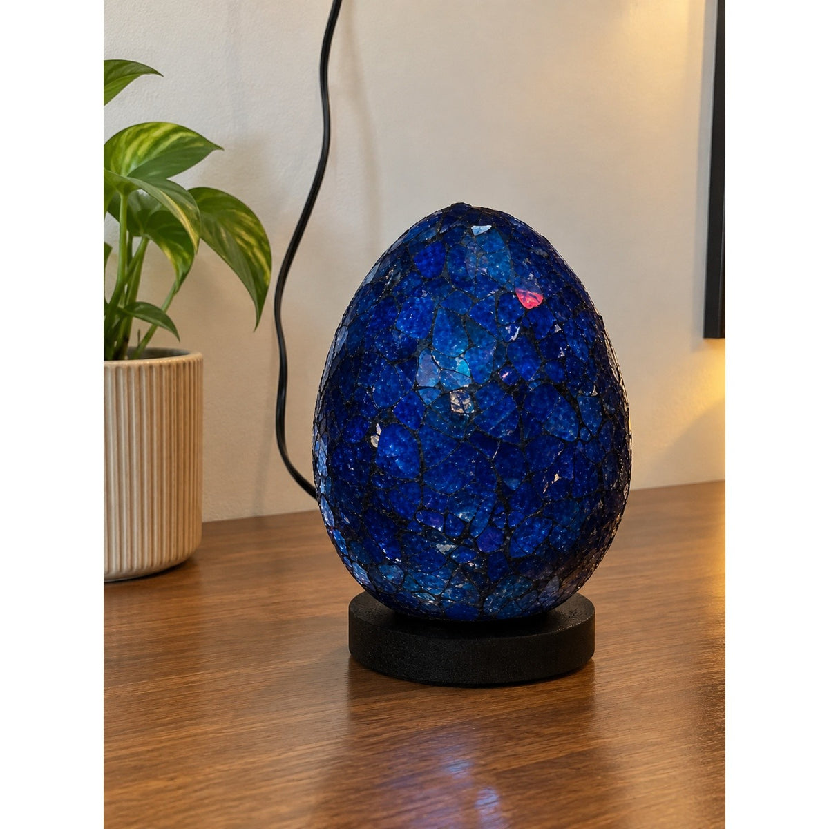 Lampe mosaïque artisanale tunisienne pour une ambiance unique