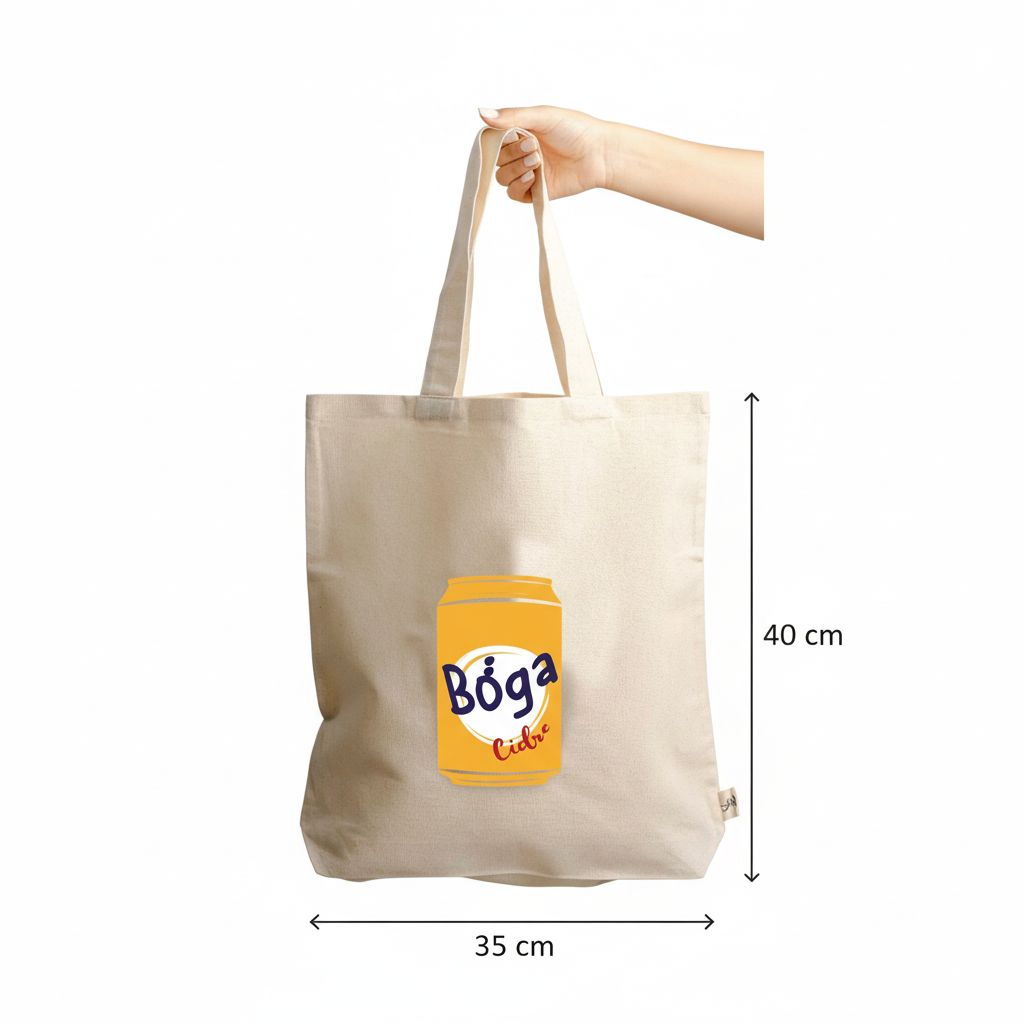 Tote bag Boga en toile sérigraphié pour vos sorties stylées