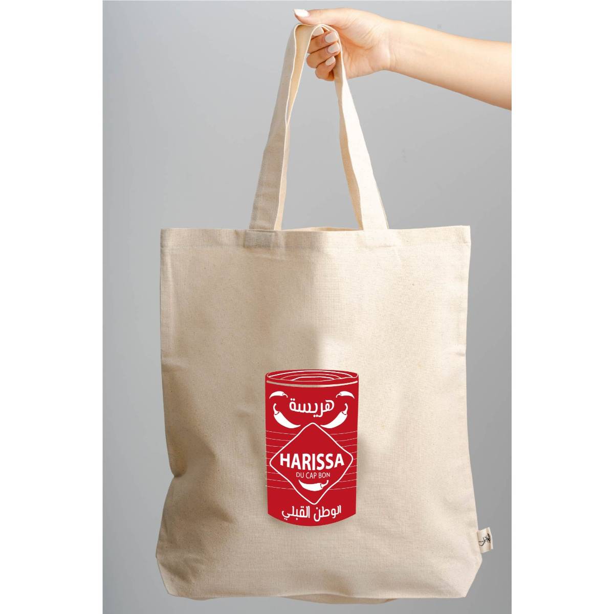 Tote bag en toile harissa une touche unique pour vos sorties