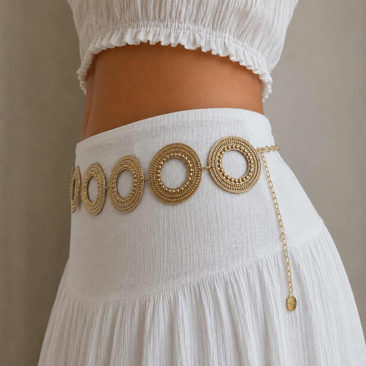 ceinture dorée Soléne