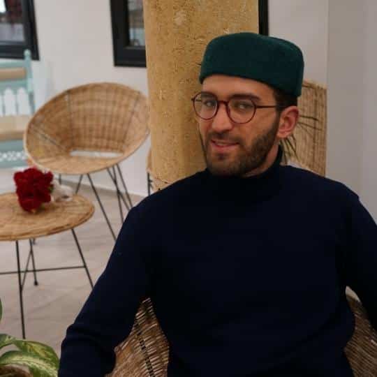 Chéchia Tunisienne Verte En Laine