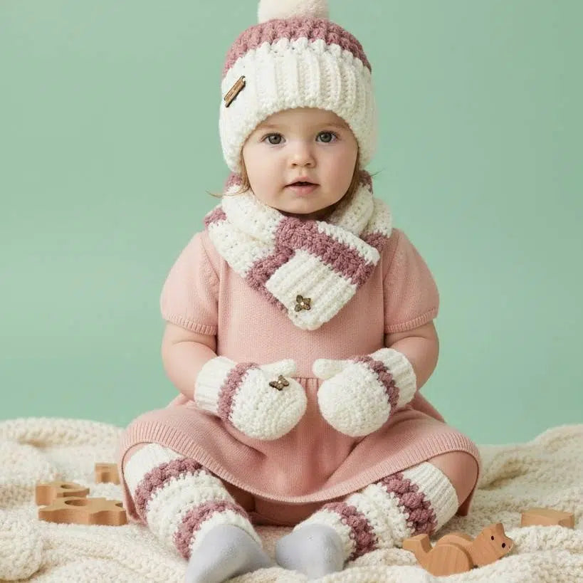 Set crochet fillette