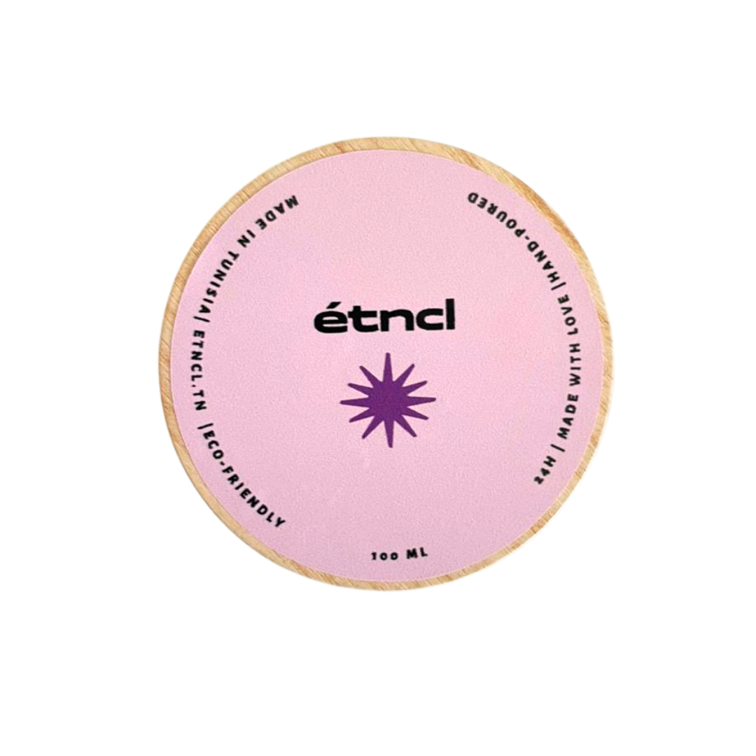 Bougie parfumée artisanale Lavender pour une détente absolue 100 ml