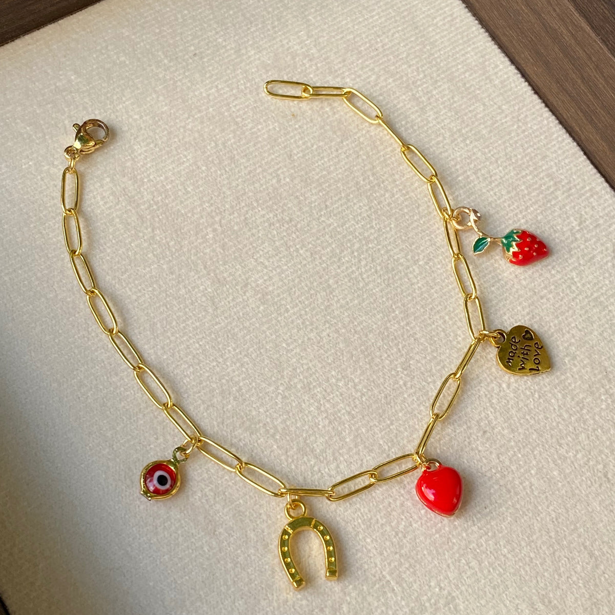 Bracelet charm Talismans d'Aura taille S M pour une magie exclusive