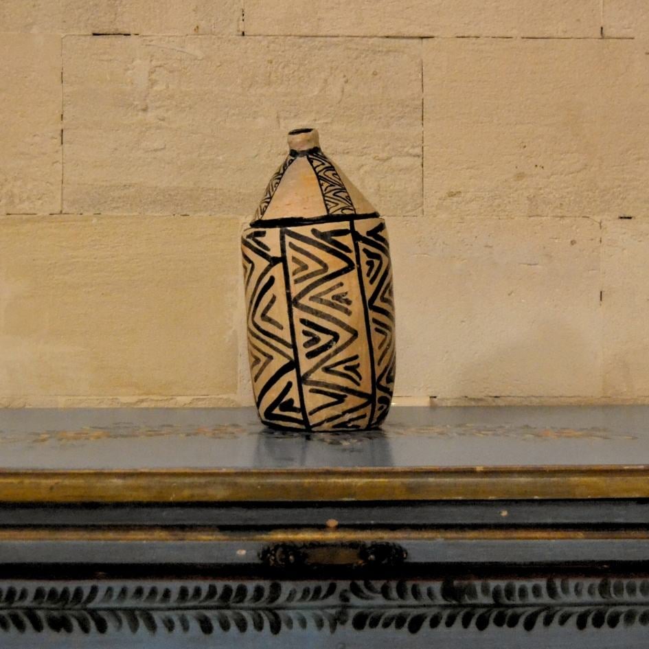 Vase en poterie de sejnane - artisanat Tunisien fait main | ILEYCOM