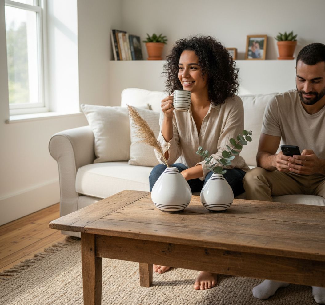 Vases modernes élégants en série de 3 pour un décor chic