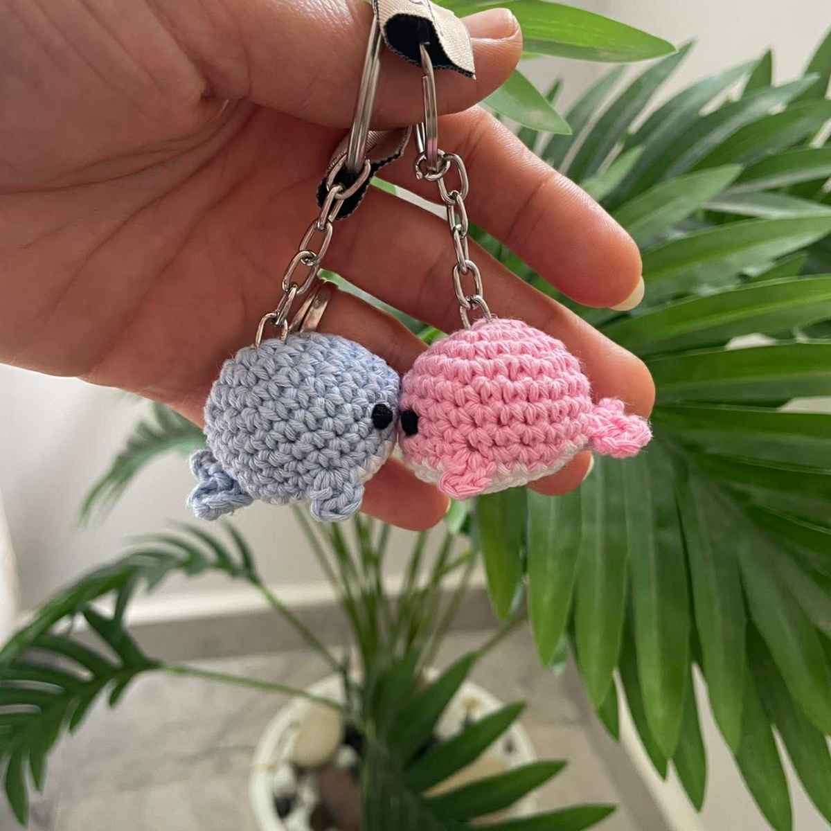 porteclés baleine aimanté couleur exclusive pour un style unique