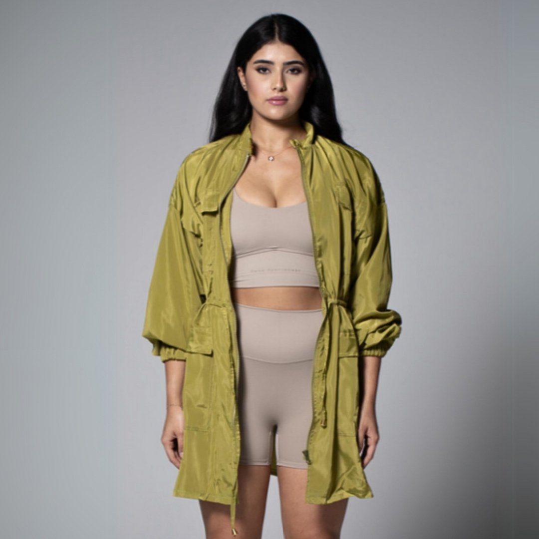 Veste de sport longue respirante taille standard - artisanat Tunisien fait main | ILEYCOM