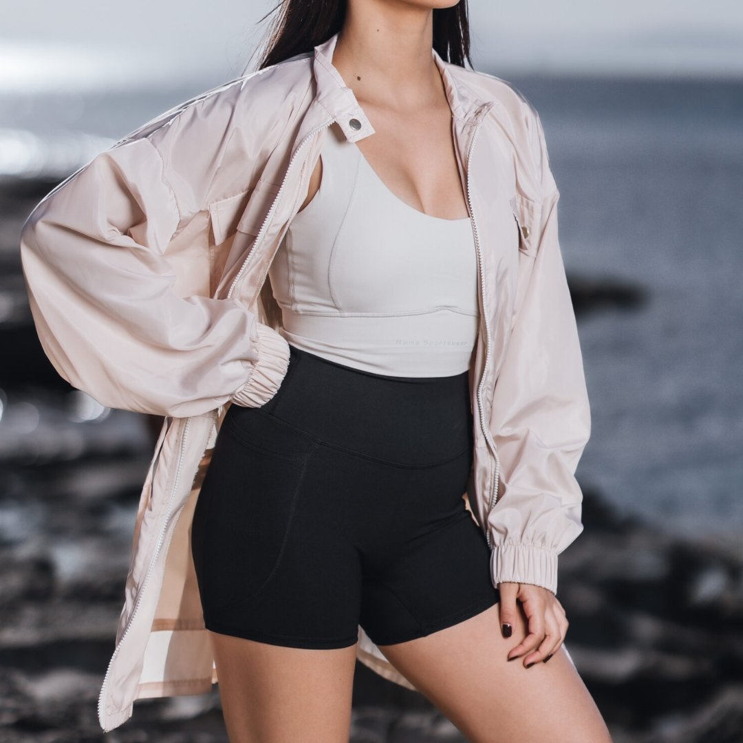 Veste de sport longue respirante taille standard - artisanat Tunisien fait main | ILEYCOM