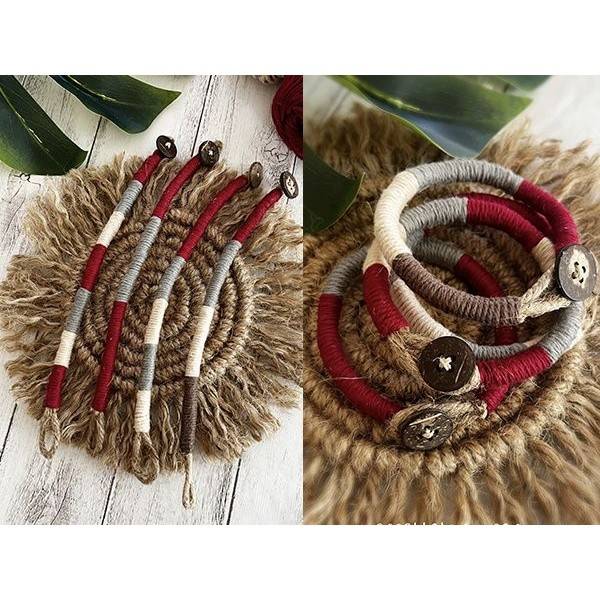 Des bracelets en tissage (halfa )