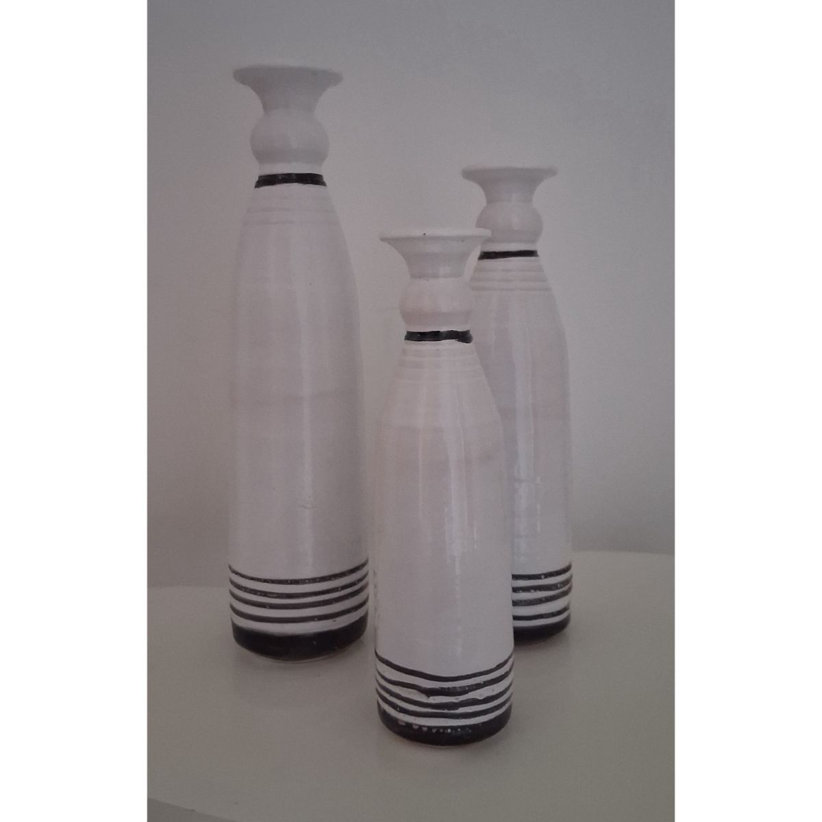 Vases élégants en série de 3 pour sublimer votre intérieur