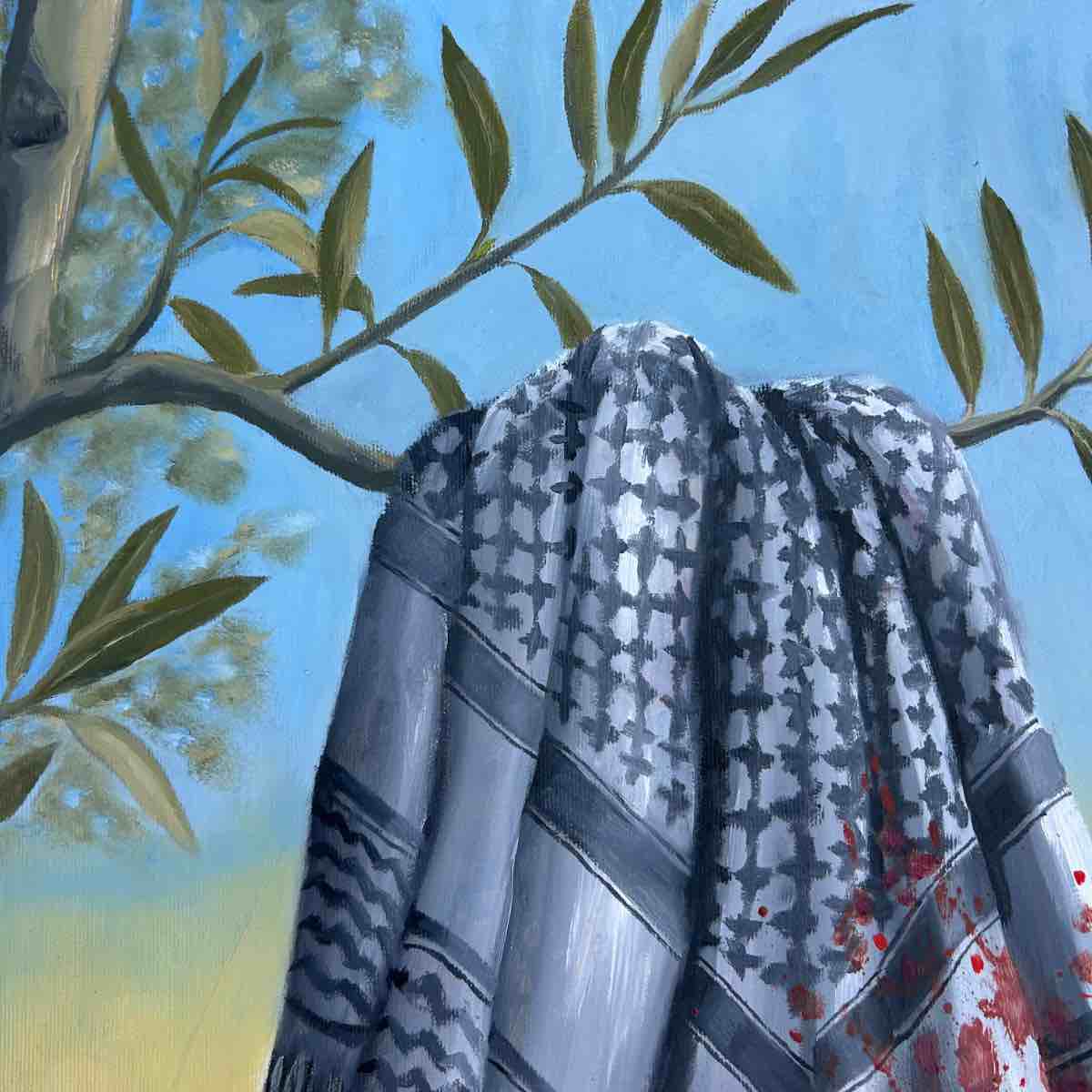 Peinture à l'huile unique pour un intérieur élégant