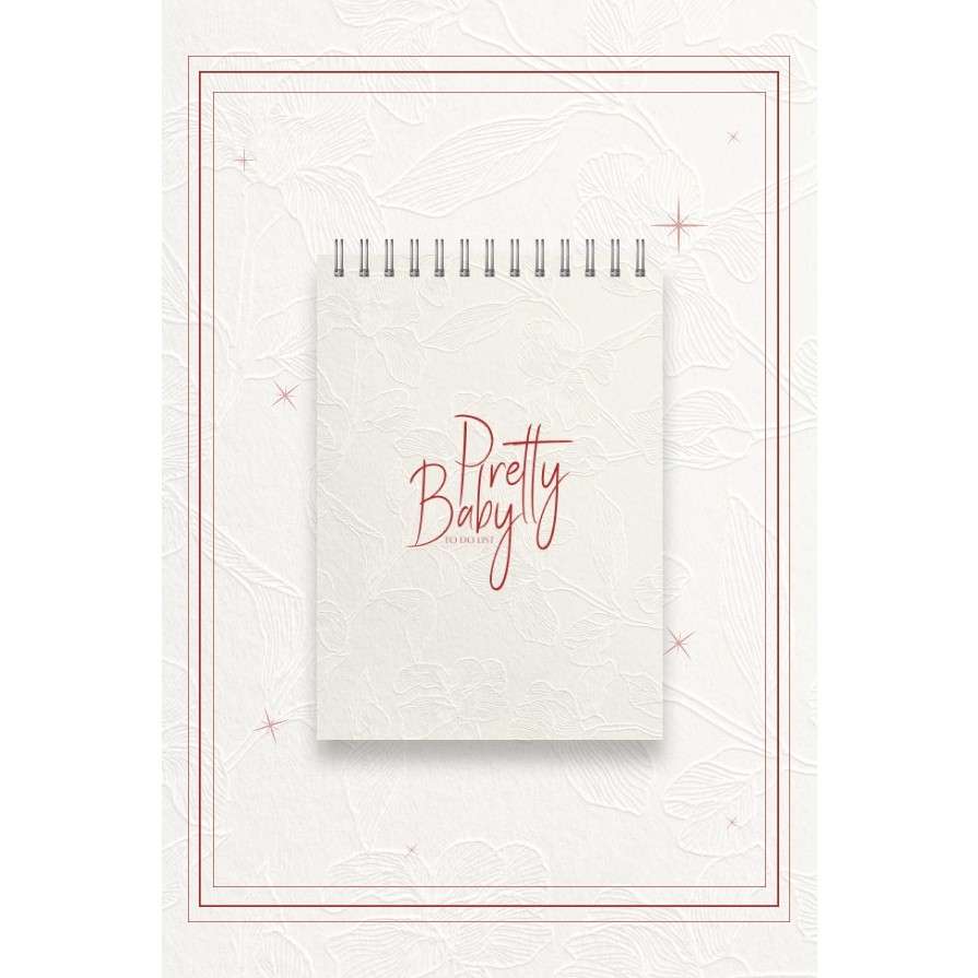 liste de tâches Pretty Baby Notepad design exclusif A6