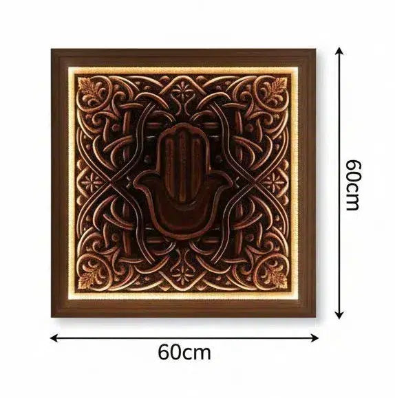 tableau en bois sculpté à la main pour une élégance unique