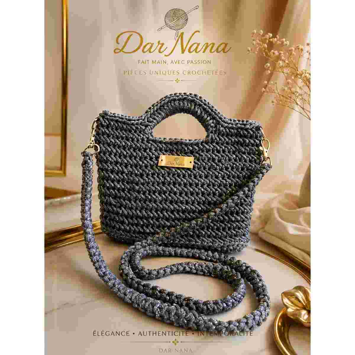 sac en crochet tendance pour un style unique et élégant
