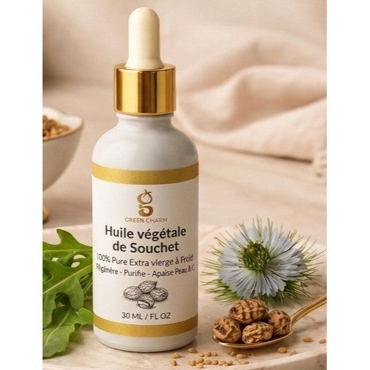 Huile de souchet bio 30 ML pour une peau radieuse