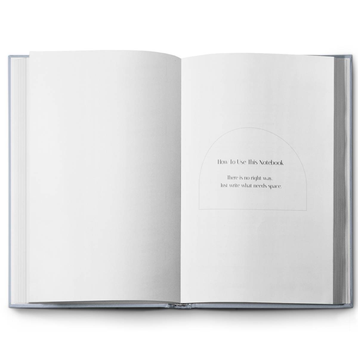 Carnet bleu Sky Whisper pour idées inspirantes et projets créatifs