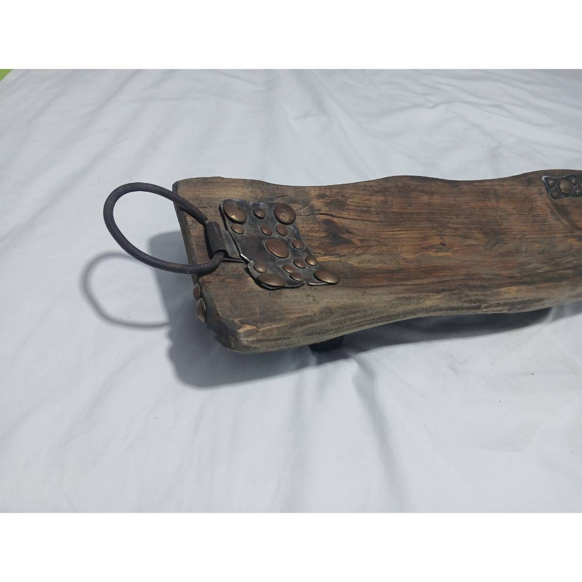 plateau bois élégant 90 cm pour une décoration chic et unique