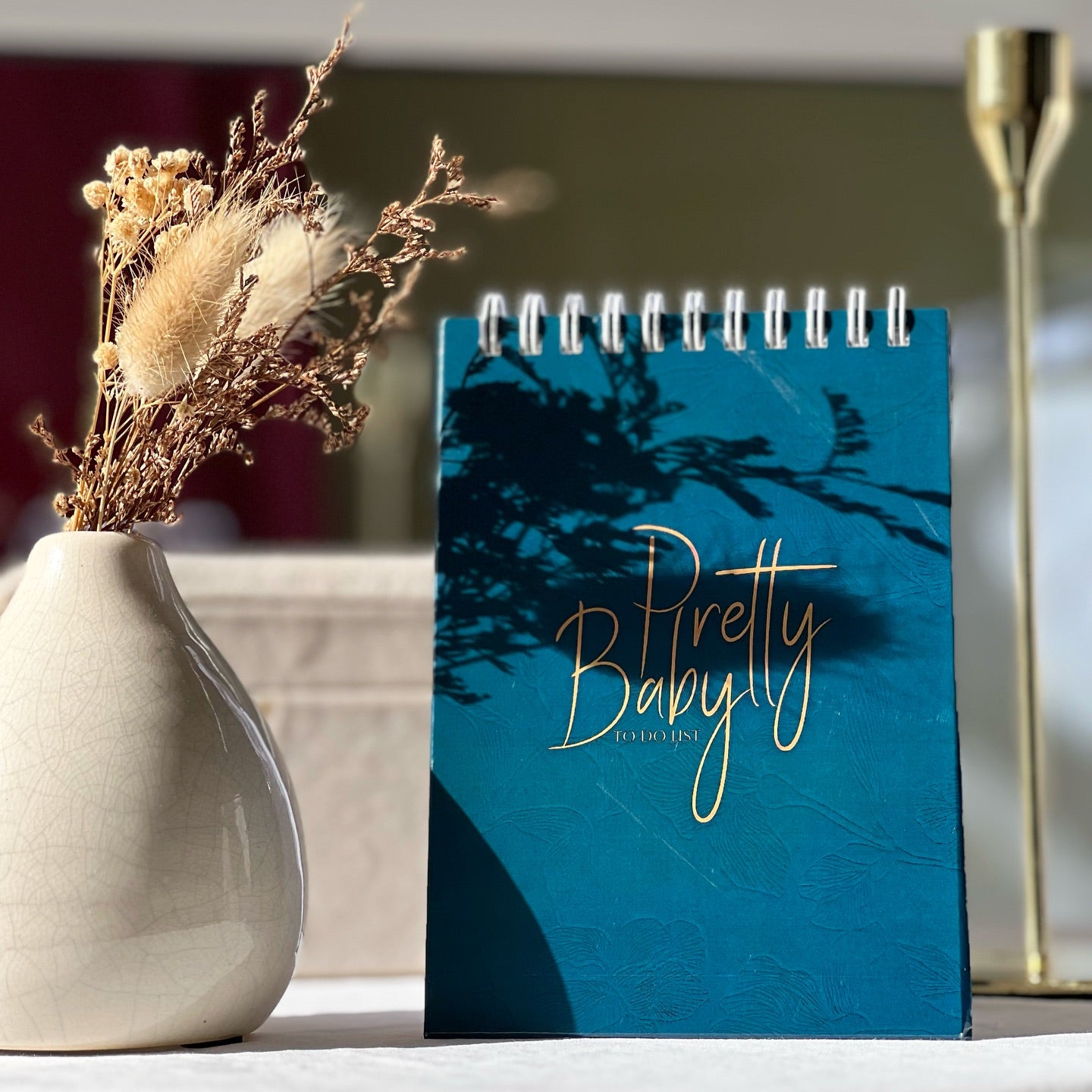 Pretty Baby Notepad - Teal