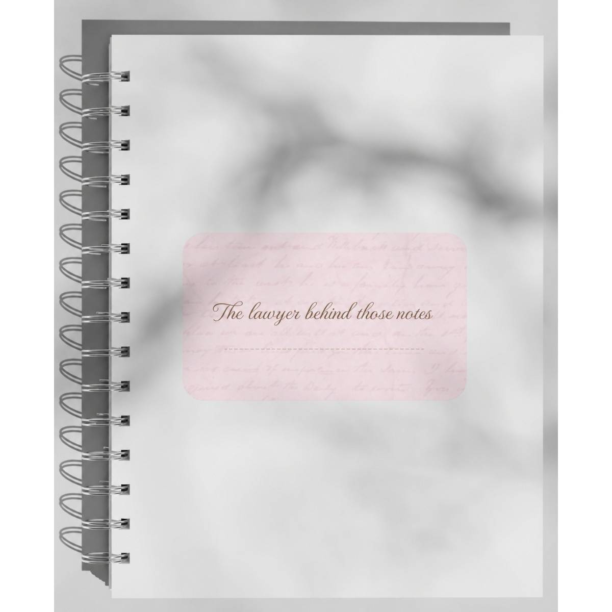 The Lawyer Notebook un indispensable pour vos notes de cas