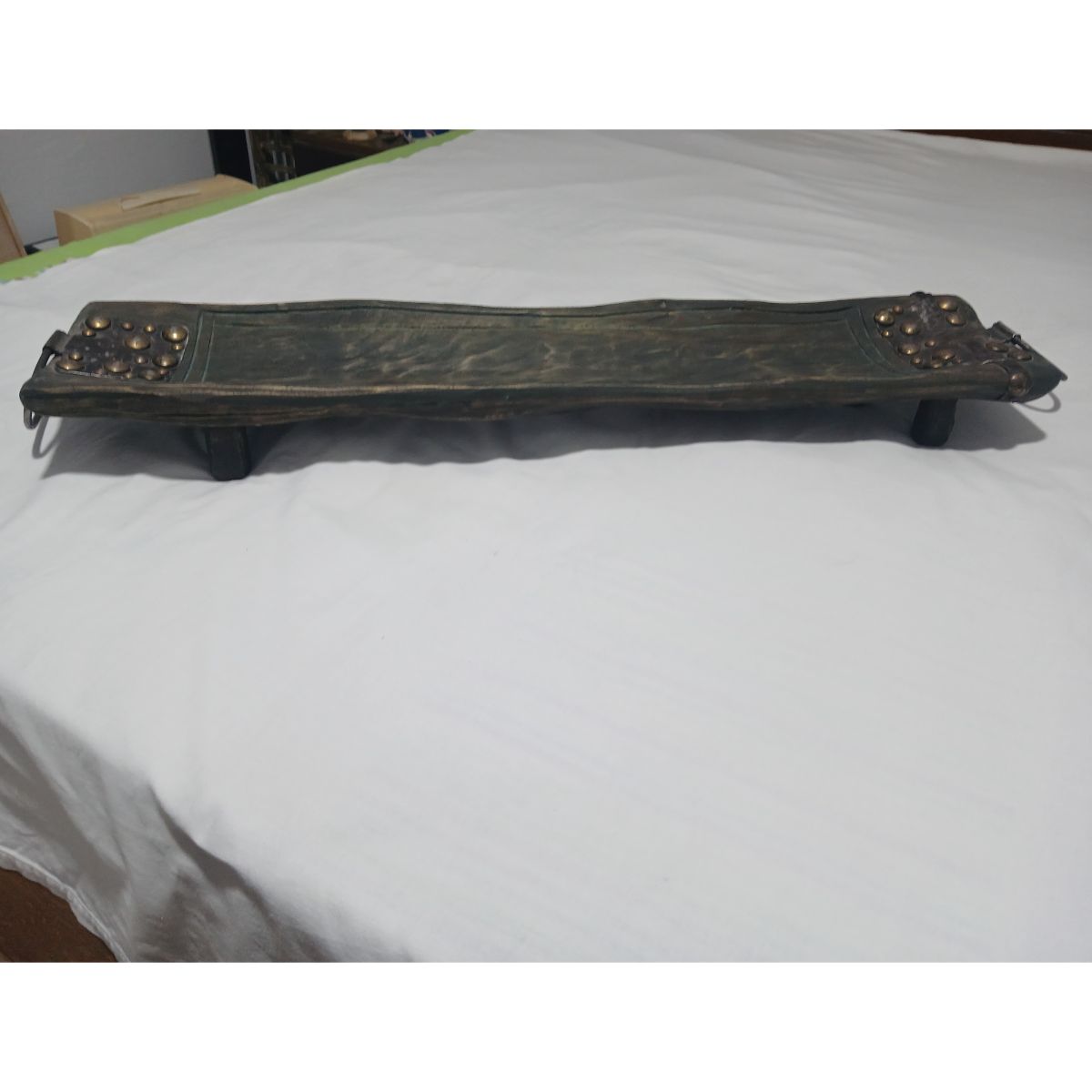 plateau bois premium pour une décoration élégante 85 x 18 x 6 cm