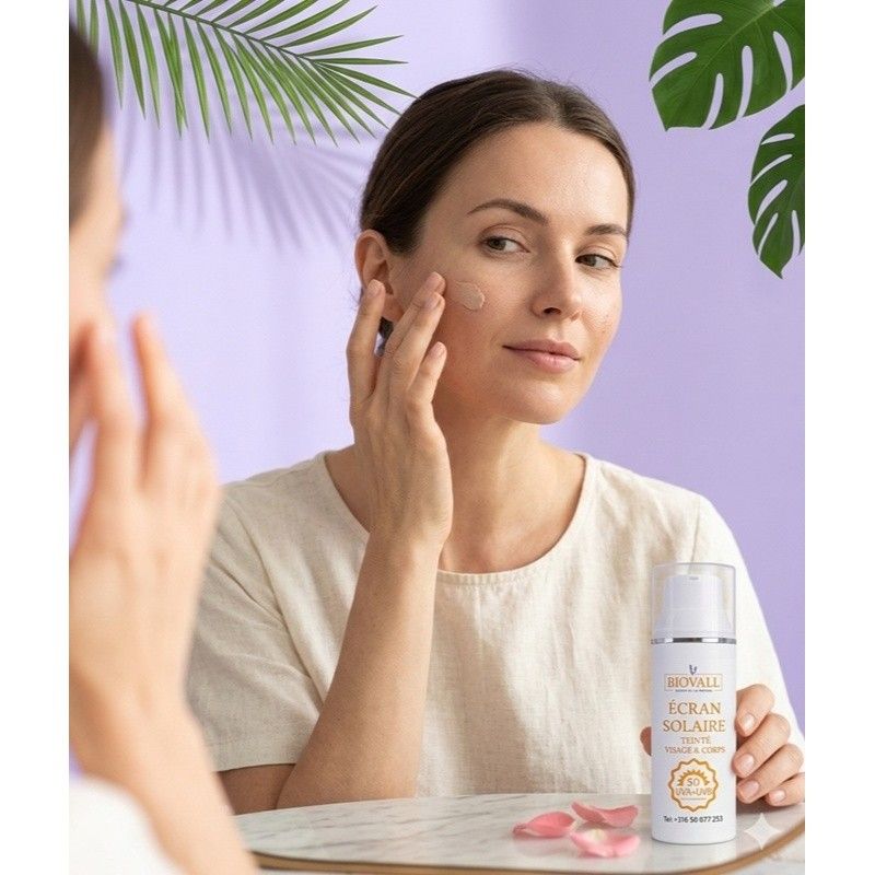 écran solaire teinté protection optimale pour un teint radieux