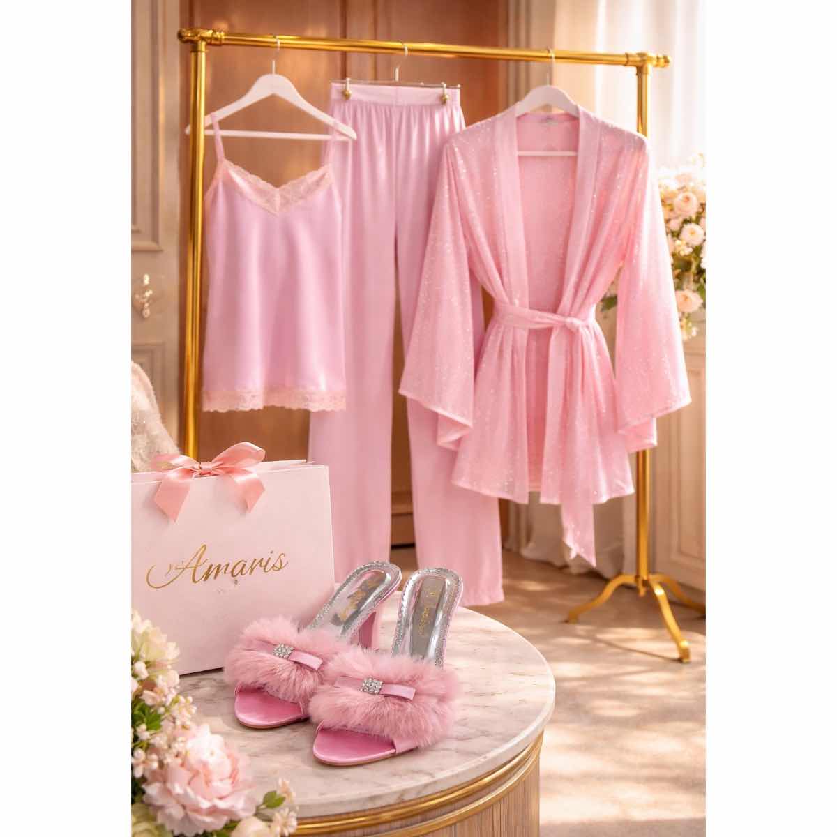 Pyjama femme Crystal pink