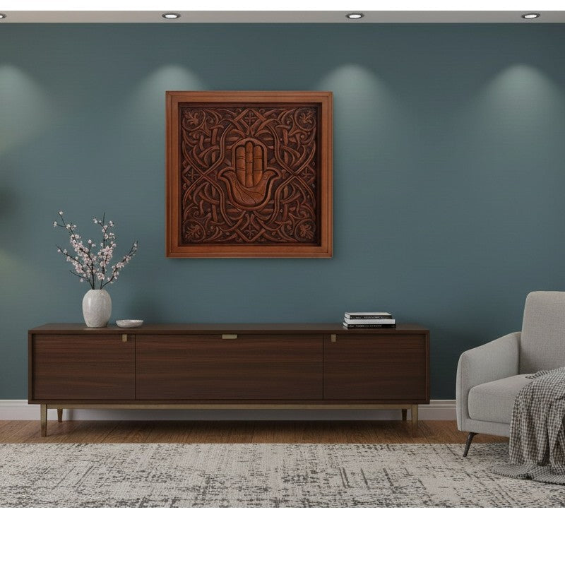 tableau en bois sculpté à la main pour une élégance unique