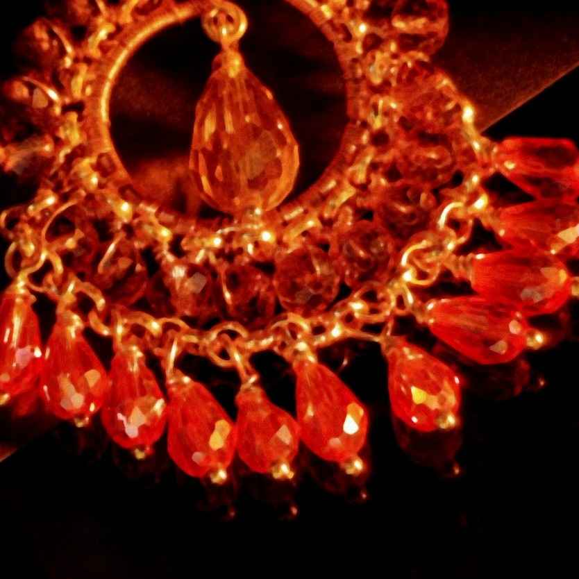 Boucles d'Oreilles Cristaux Swarovski