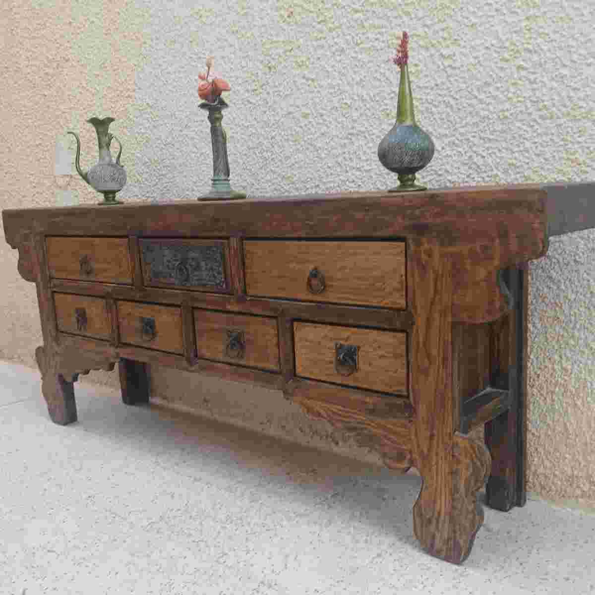 Konsol en bois