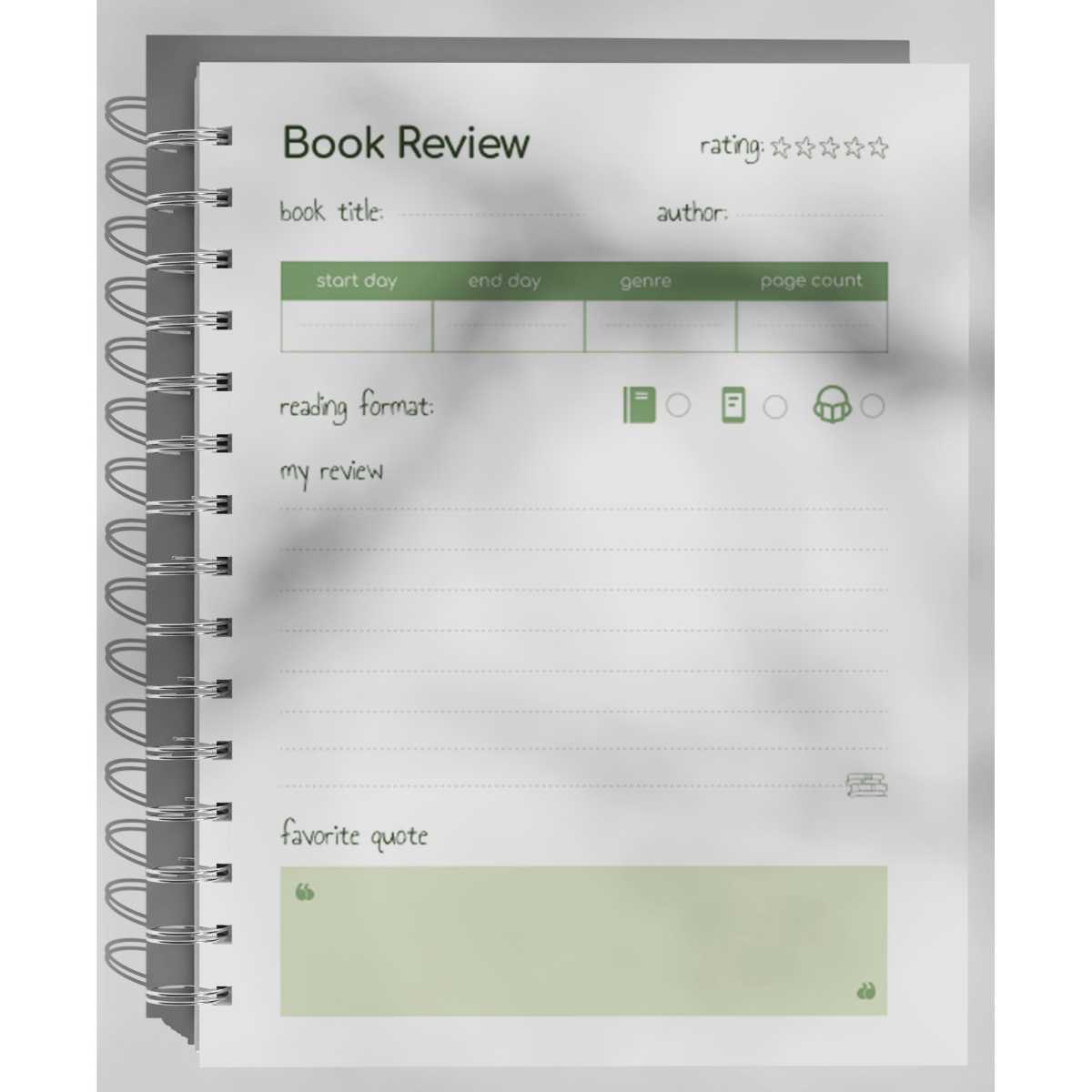 The Reader - Reading Journal