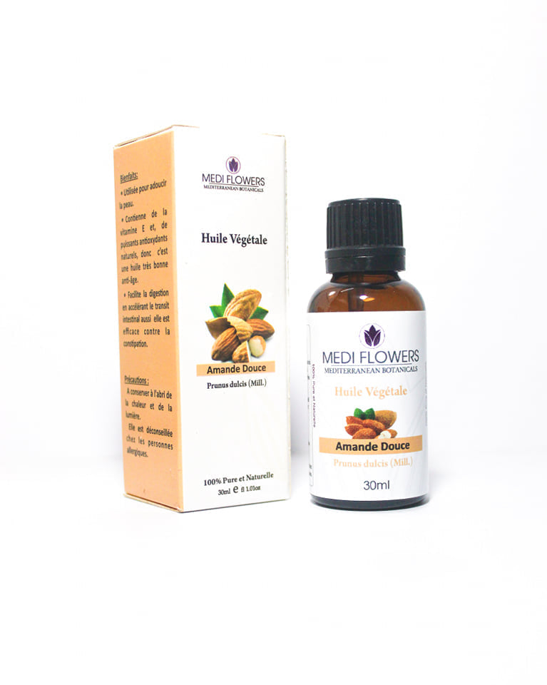 Huile végétale Amande douce 30 ml