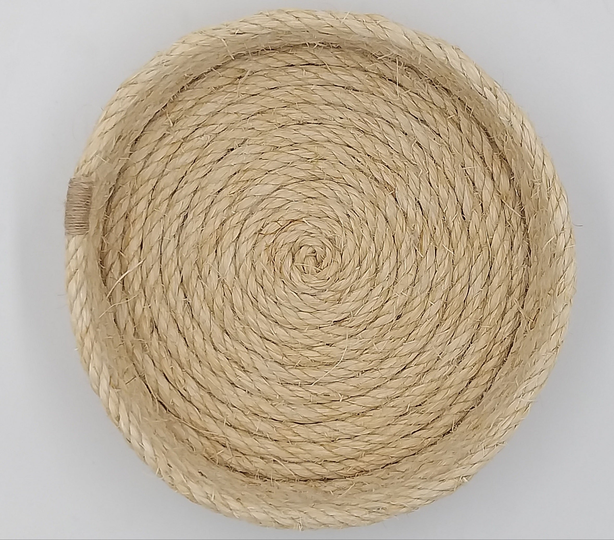 Round basket - Sisal - Diameter 18 cm 