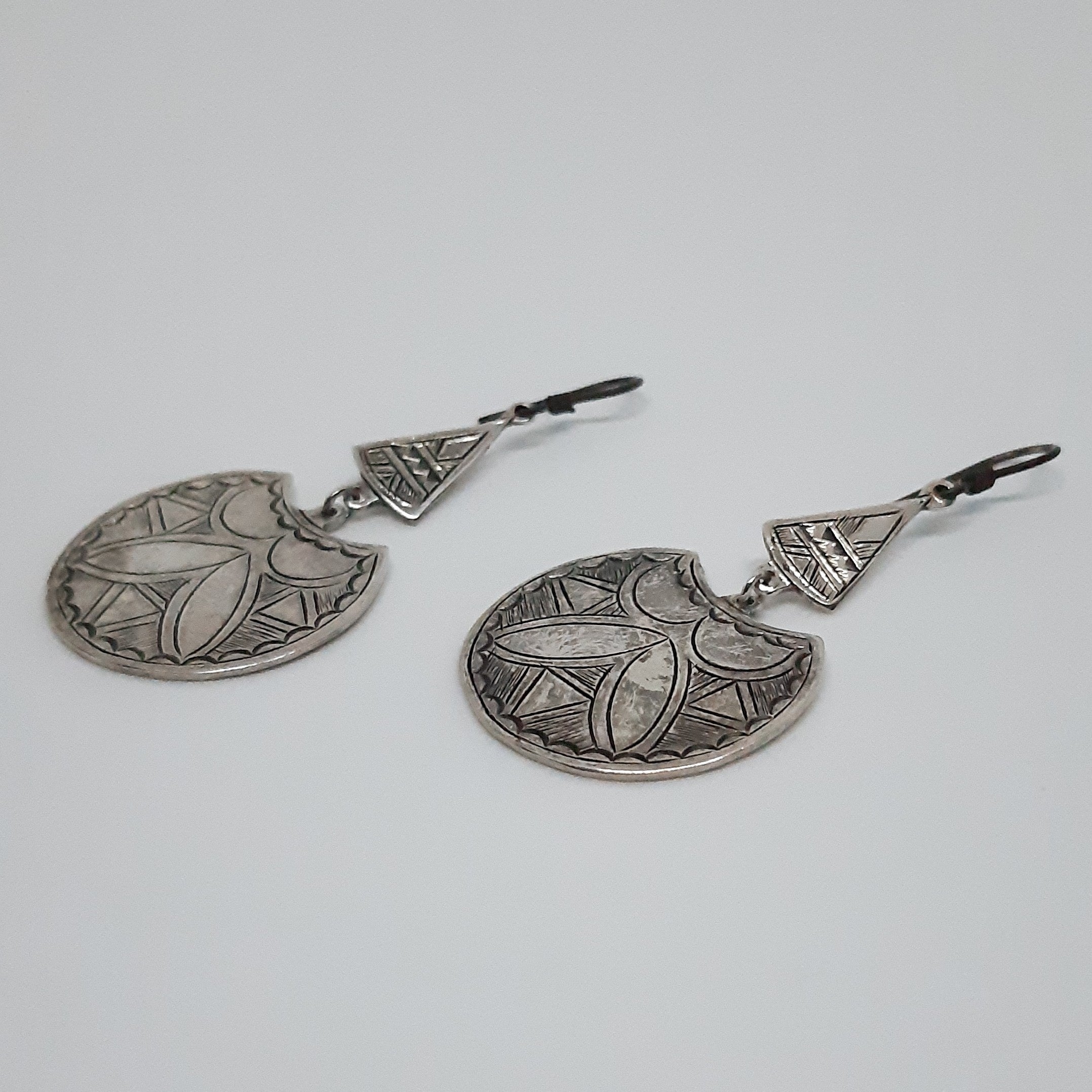 Berber Silver Earring, traditional design earrings for women