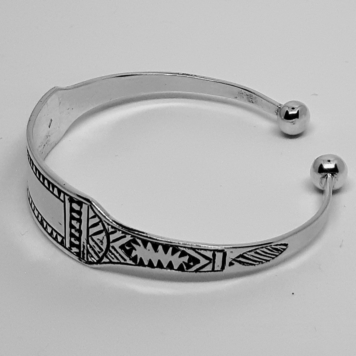 Bracelet Touareg En Argent, bracelet argenté berbère