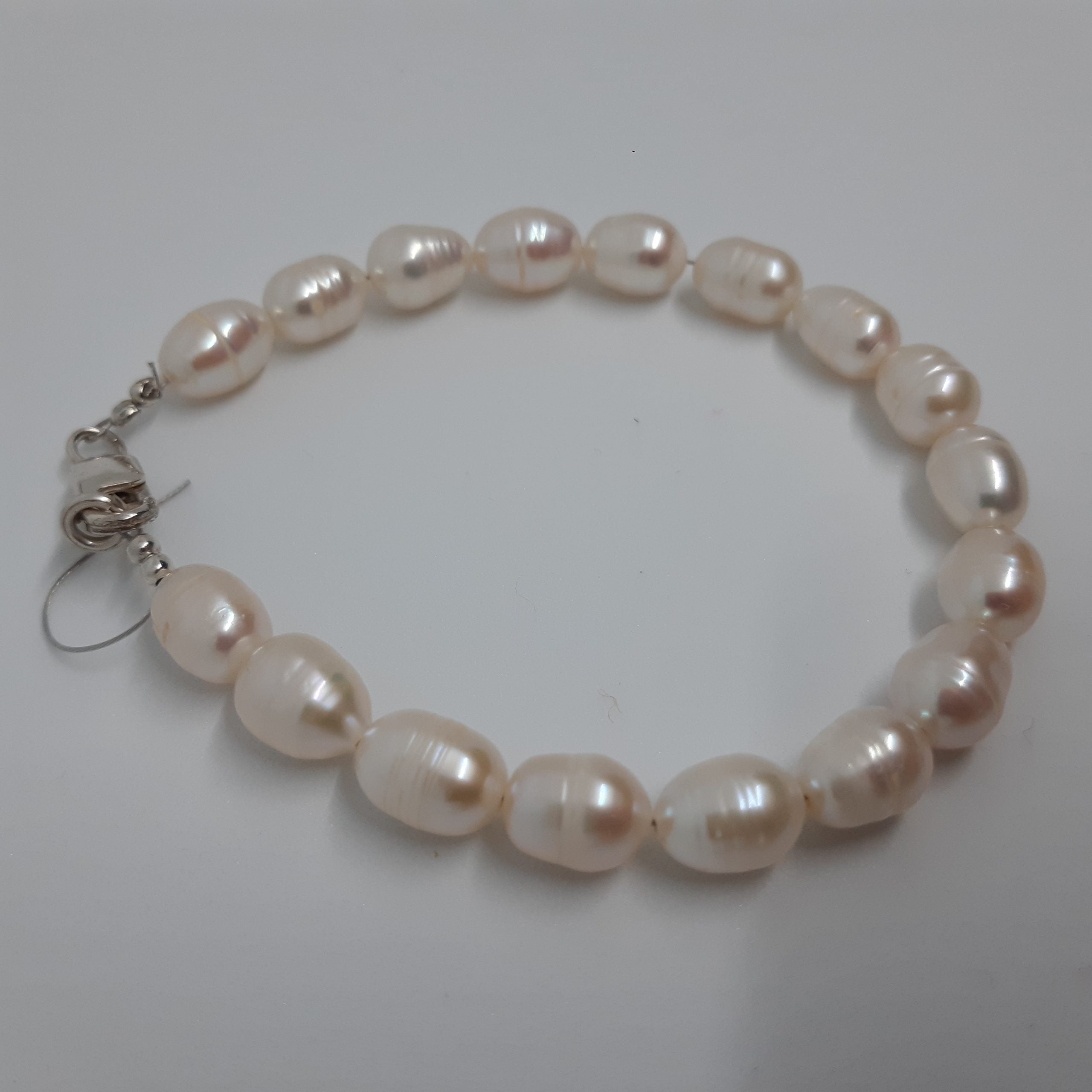 Bracelet Perle De Culture Goutte, bracelet en perles authentiques