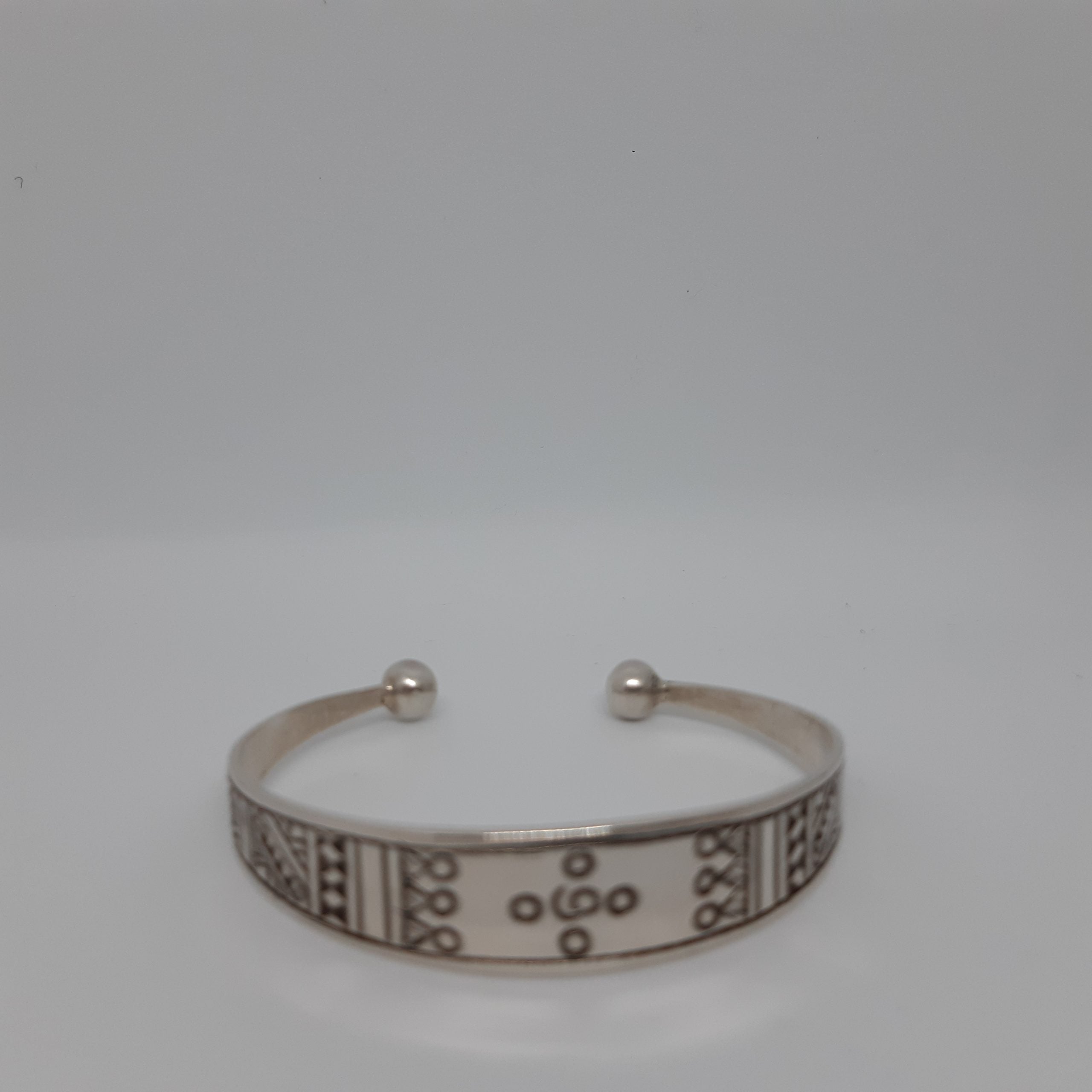 Tuareg silver bracelet, silver Berber women's bracelet