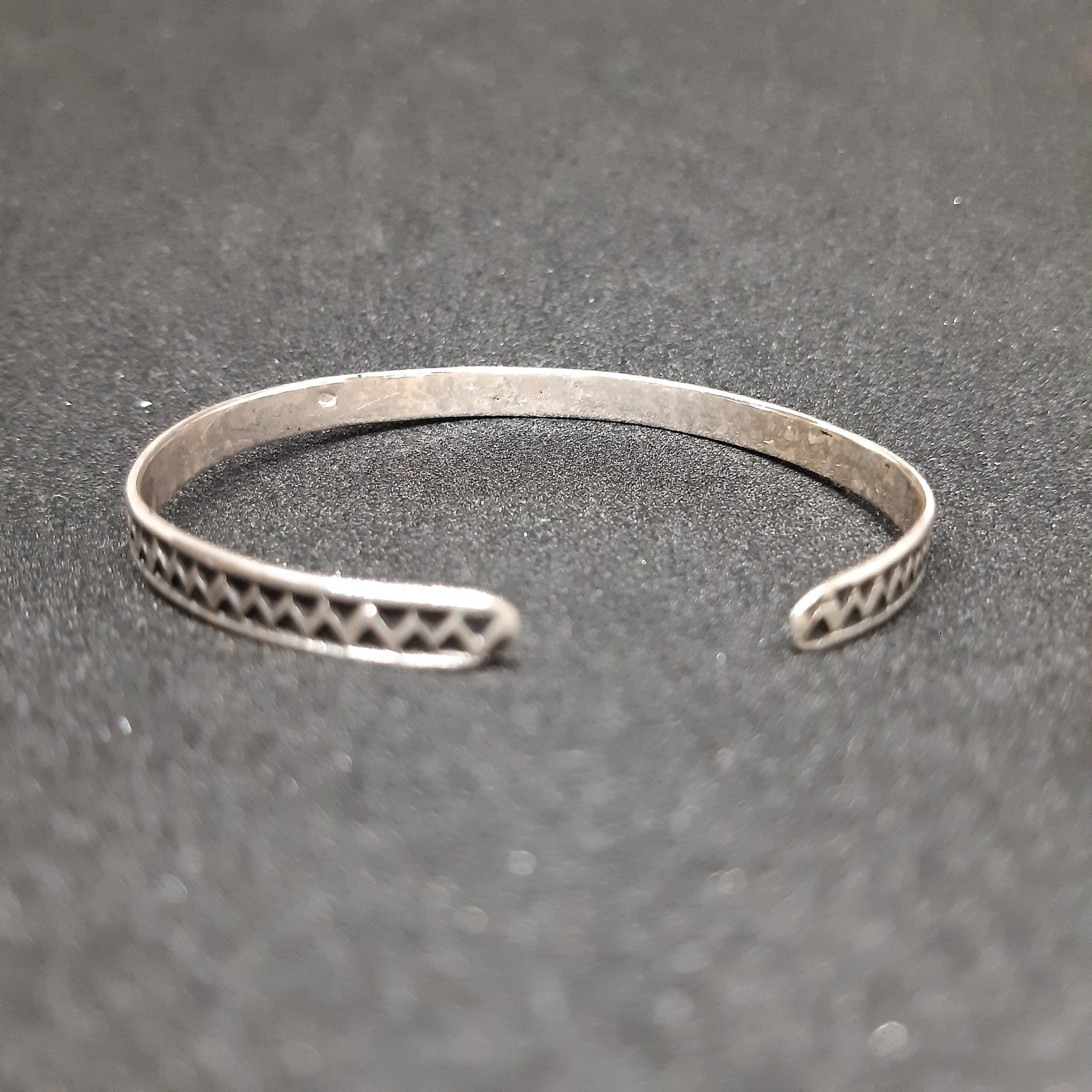 Touareg silver bracelet for women adjustable