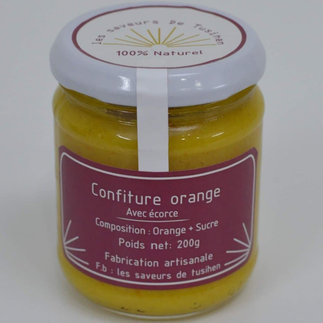 Orange jam with peel 200g