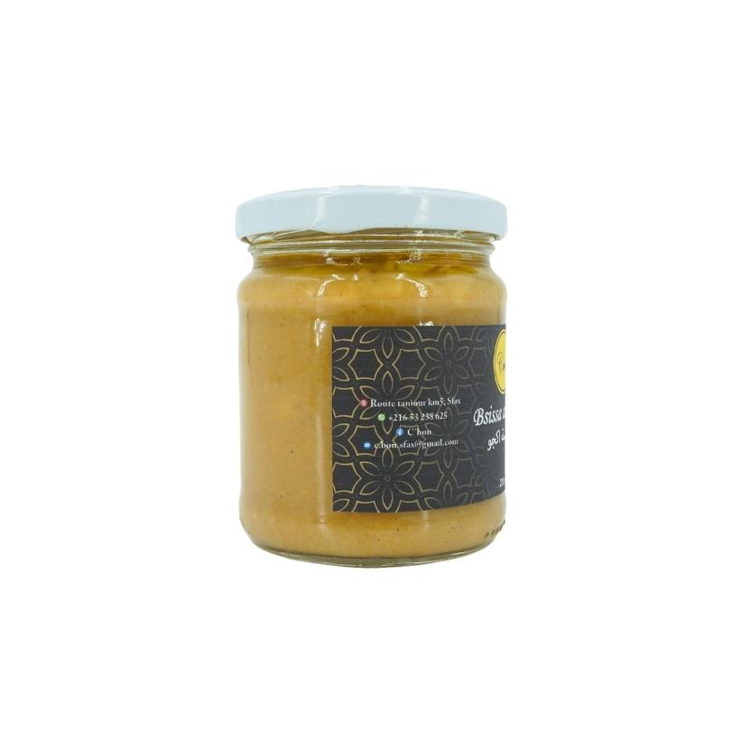 Cashew nut bsissa mixed with olive oil, spread 200 g