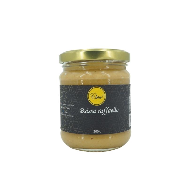 Bsissa raffaello mélanger à l'huile d'olive, pâte à tartiner 200 g